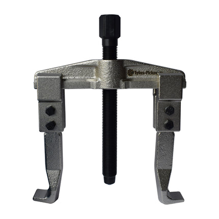 2 jaw mechanical puller with reversible legs for internal or external applications part no 13110000 shown with legs set for internal pulling.
