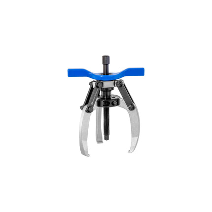 sykes pickavant self centering 3 leg puller with blue handle to aid opening and closing of legs
