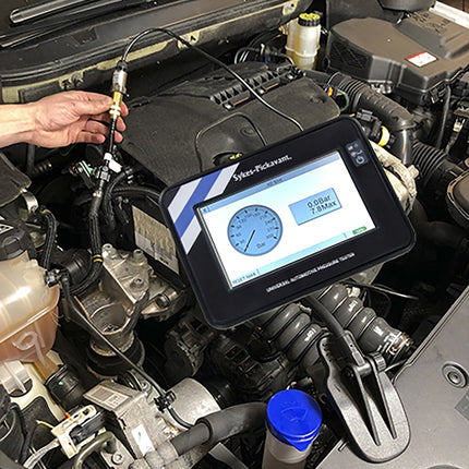 33100000 digital compression tester action shot on engine