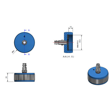 33141400 - HGV Cooling System Cap 4 - Iveco / Renault