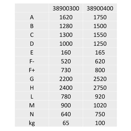 38900400 - Engine Crane - Double Action Pump 1000KG