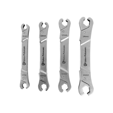 68100000 - Ratcheting Line Wrench Set 8-15mm (4pc)