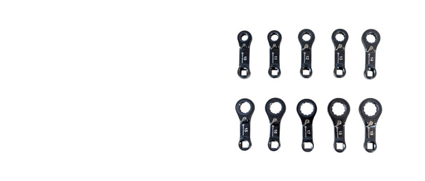 Torque Extension Adaptor Set - 3/8" Ratcheting Ring 10-19mm