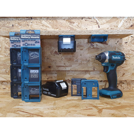 90805000 Battery Mounts (pair) - Makita 40v XGT