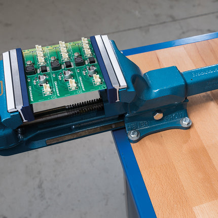 53341000 - Polyurethane Cross Serrated Magnetic Jaws 100mm