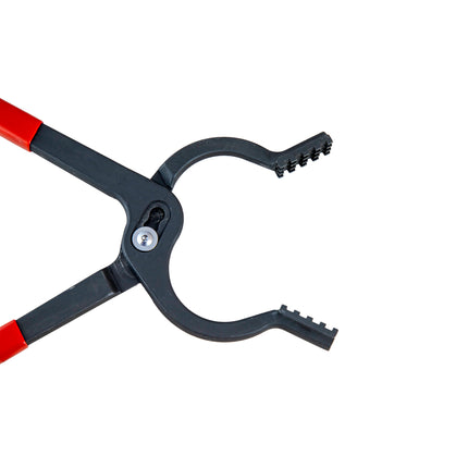 speedline1327 hose clamp pliers showing jaws open and waffle groove jaws