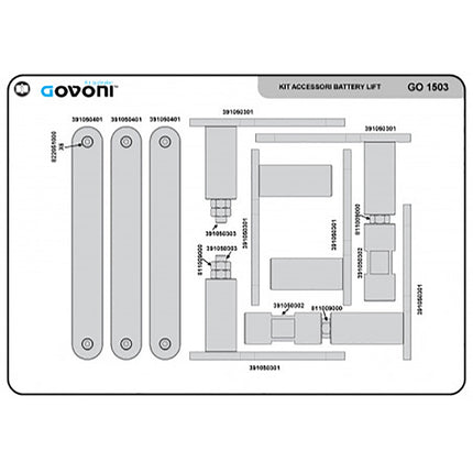 GO1503 - Battery Lifting Accessory Kit