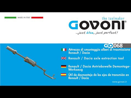 Video of how to use drive shaft disassembly tool 